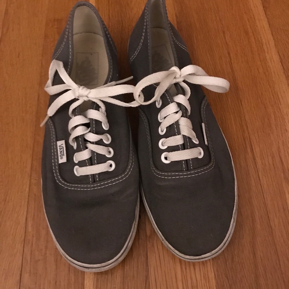 Gray Van sneakers
